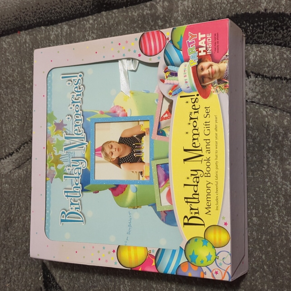 Birthday Memories Book  age 1-12